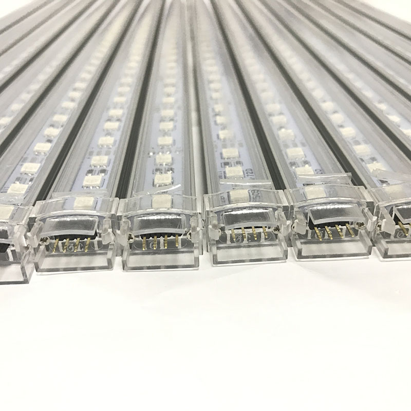 RGB LED Linear Light Bar 12/24V Solderless Seamless Connection RGB LED Linear Light Bar 12/24V Solderless Seamless Connection